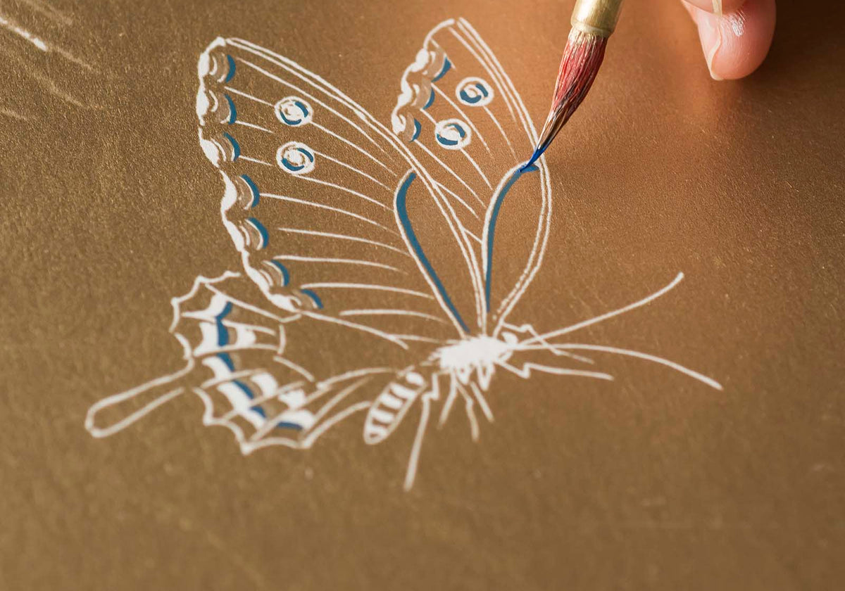Why Every Fromental Wallcovering Begins as a Hand-Painted Original