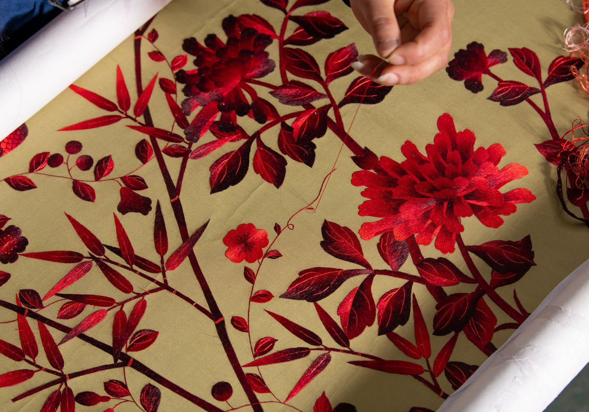 Embroidery in Suzhou