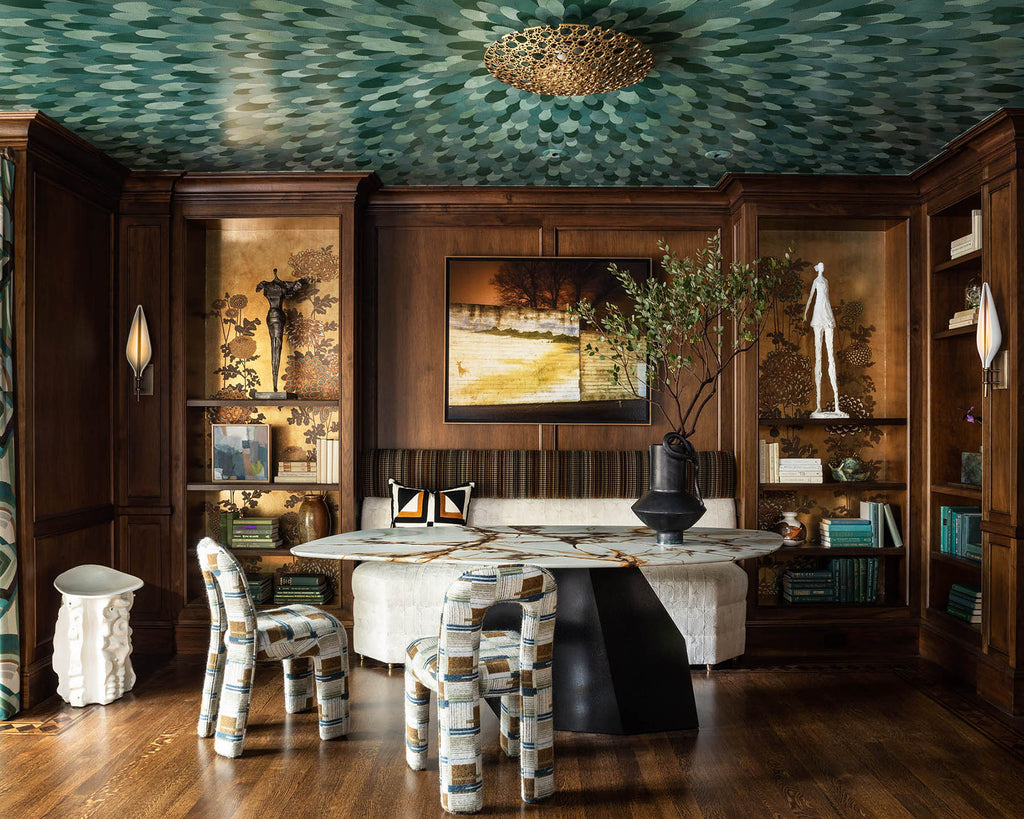 The Fifth Wall: A Designer’s Guide to Ceiling Wallpaper