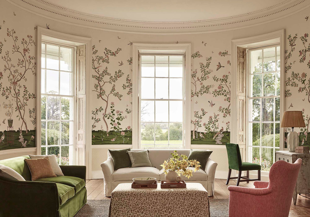 Bringing the Outside In: Nature Inspired Wallpaper and Wallcoverings