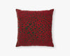 Red Cushion - Crocodile