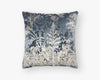 Silver Cushion - Damask