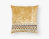 Yellow Cushion - Damask