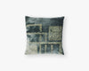 Dusty Blue Cushion Composition B - Metropolis