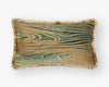 Green Cushion - Woodgrain Small