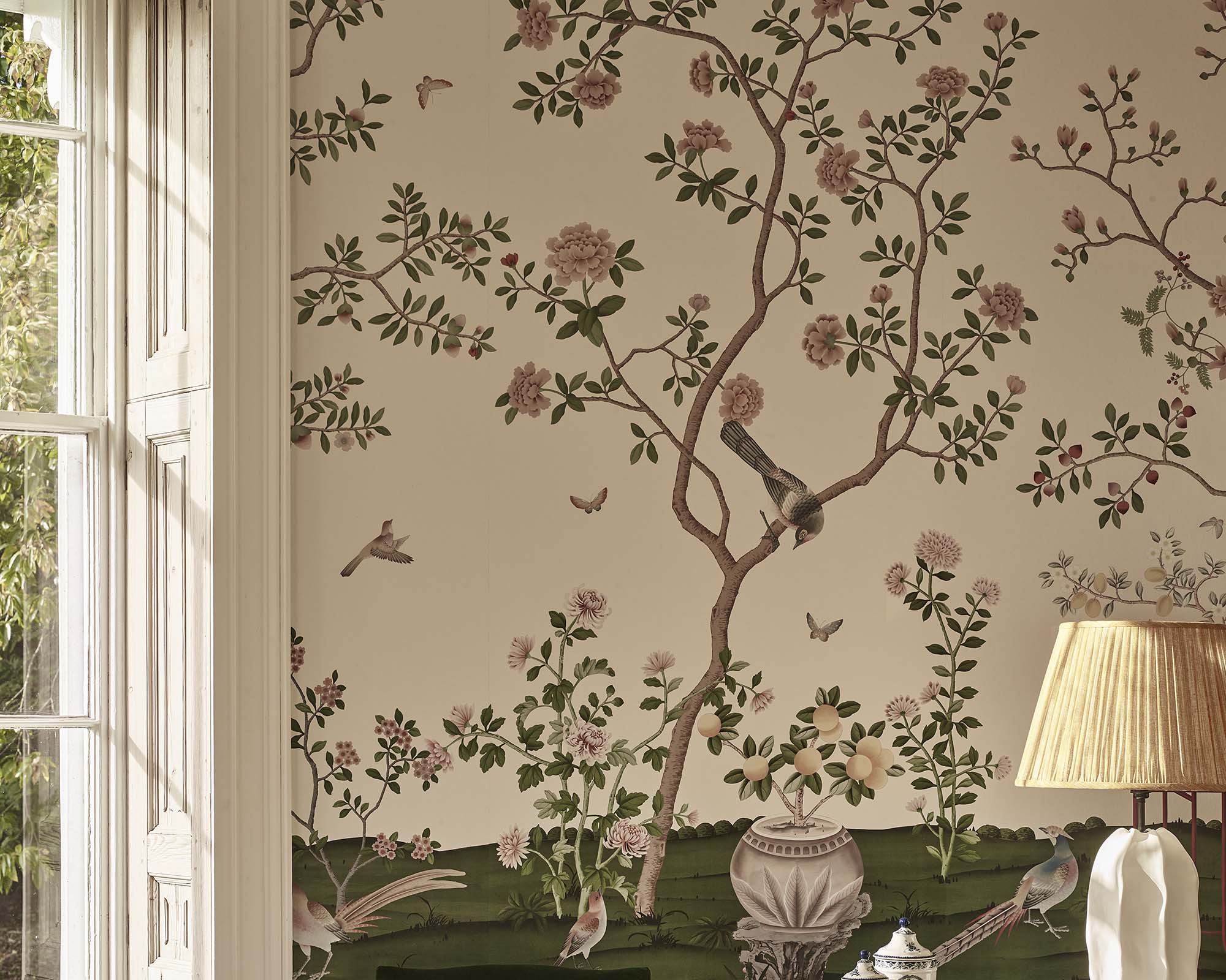 wallpaper for orangery