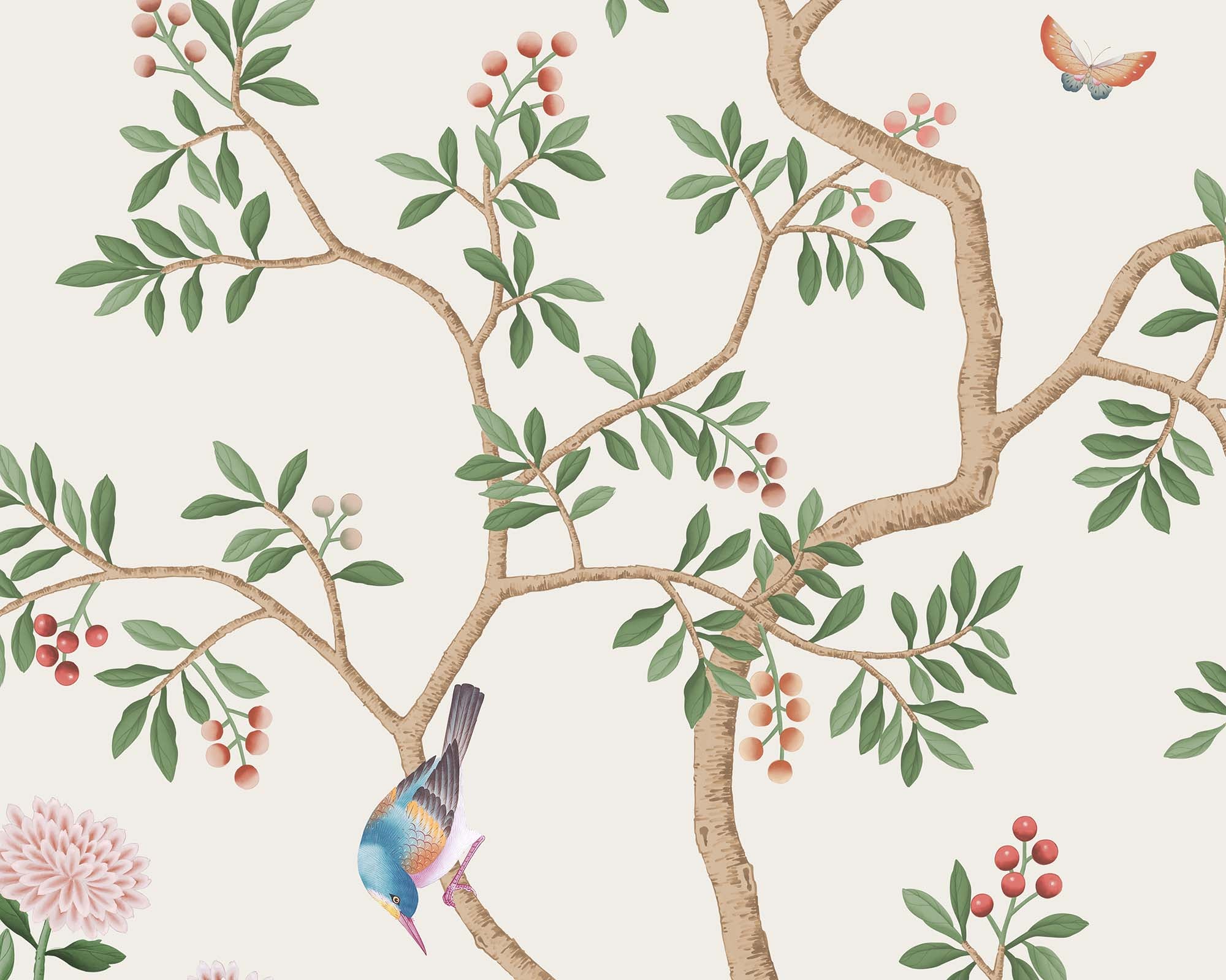 wallpaper for orangery